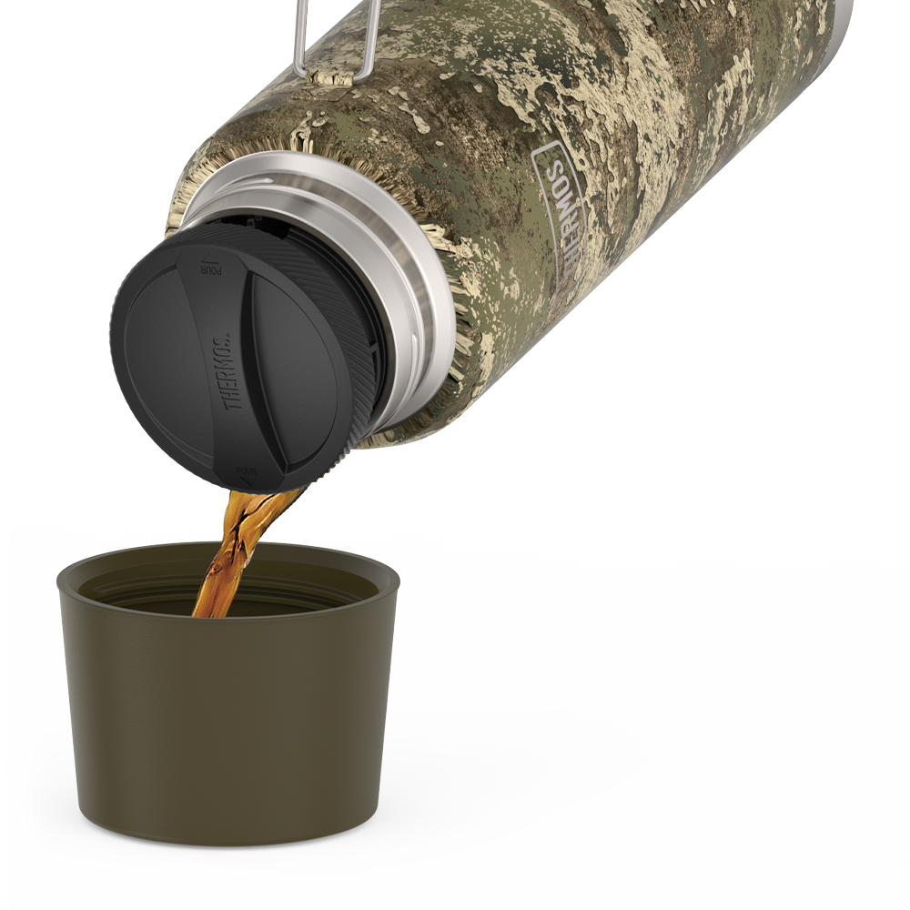 Thermos 40oz Icon Beverage Bottle Truetimber Strata Camo