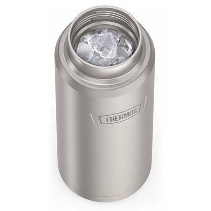Thermos 40oz Icon Water Bottle With Screw Top Matte Stainless Steel