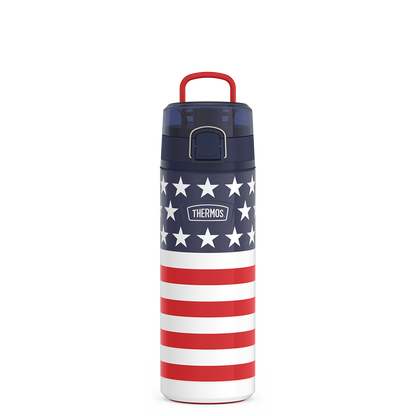 Thermos 24oz ICON WATER BOTTLE WITH SPOUT American Flag