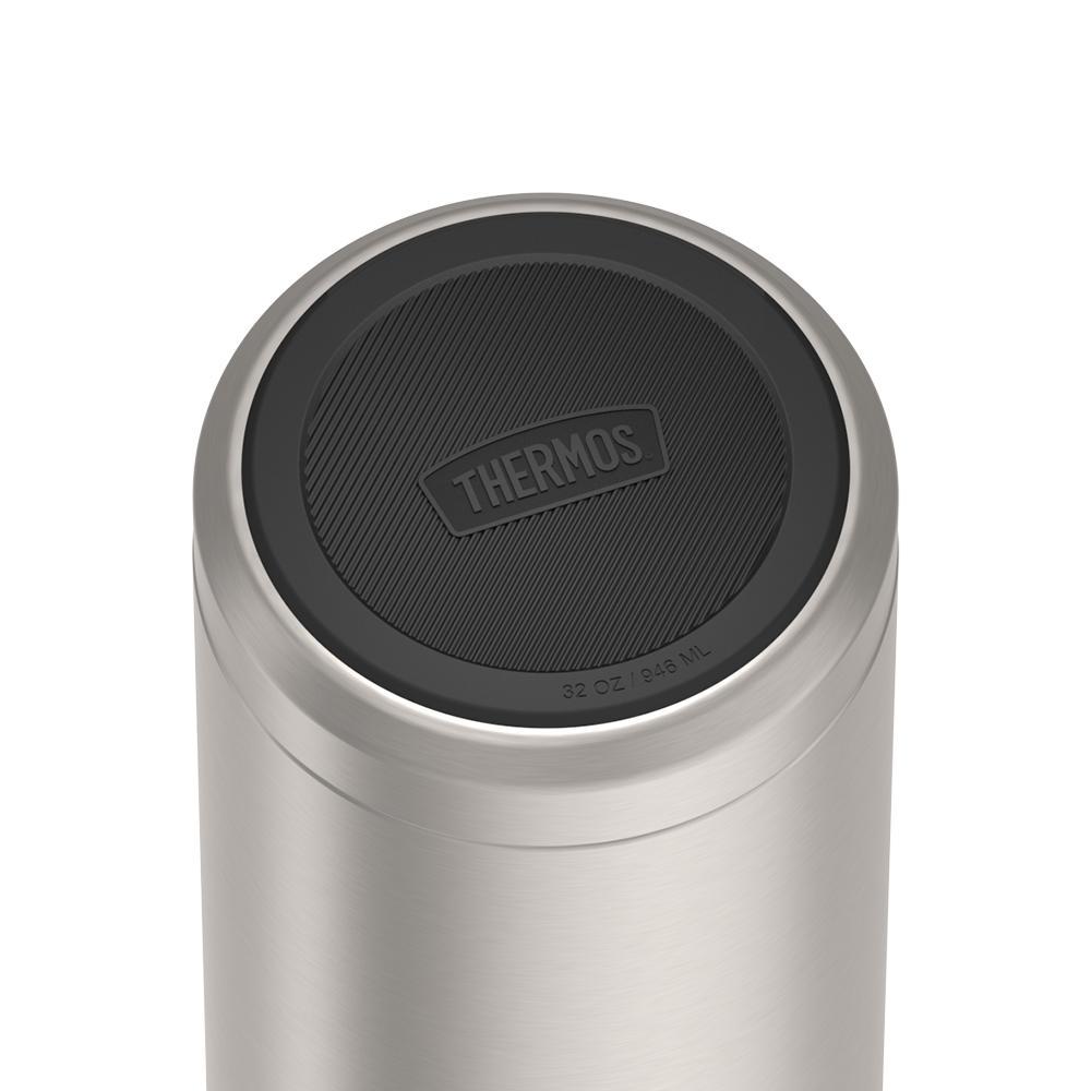 Thermos 32oz Icon Water Bottle With Screw Top Matte Stainless Steel