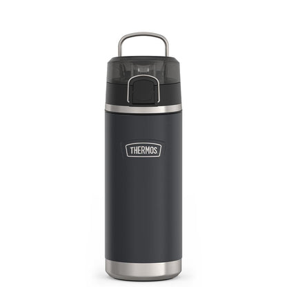 Thermos 18oz Icon Kids Water Bottle With Spout Lid Granite