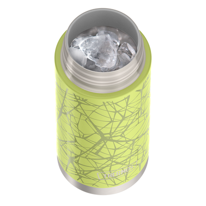 Thermos 18oz Icon Kids Water Bottle With Spout Lid Sport Web
