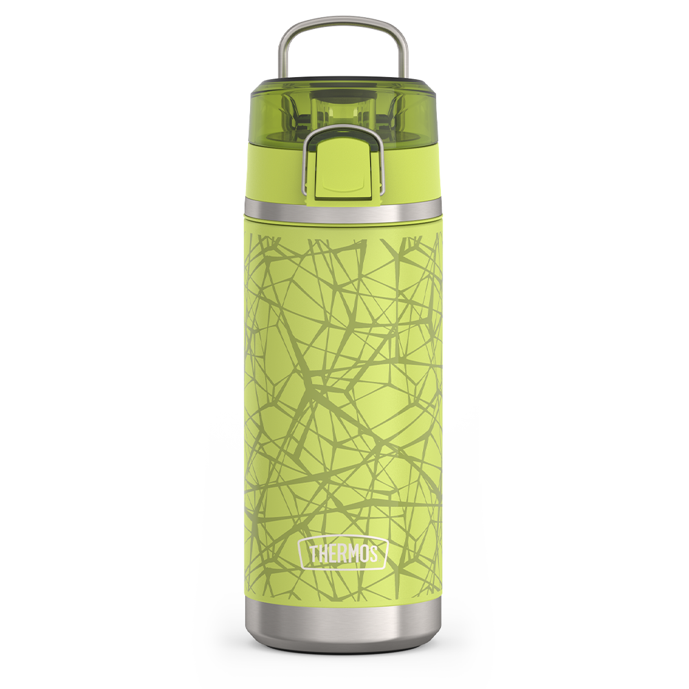 Thermos 18oz Icon Kids Water Bottle With Spout Lid Sport Web