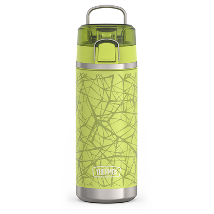 Thermos 18oz Icon Kids Water Bottle With Spout Lid Sport Web