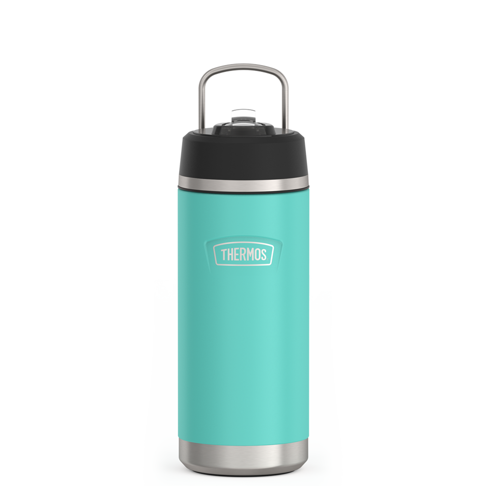Thermos 18oz Icon Kids Water Bottle With Straw Lid Hot Pink