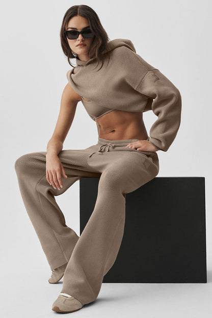 Alo Yoga Women'S Scholar Straight Leg Sweatpant