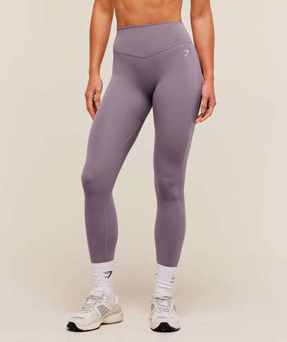 Women's Gymshark Intense Bum Scrunch Leggings Dusk Purple