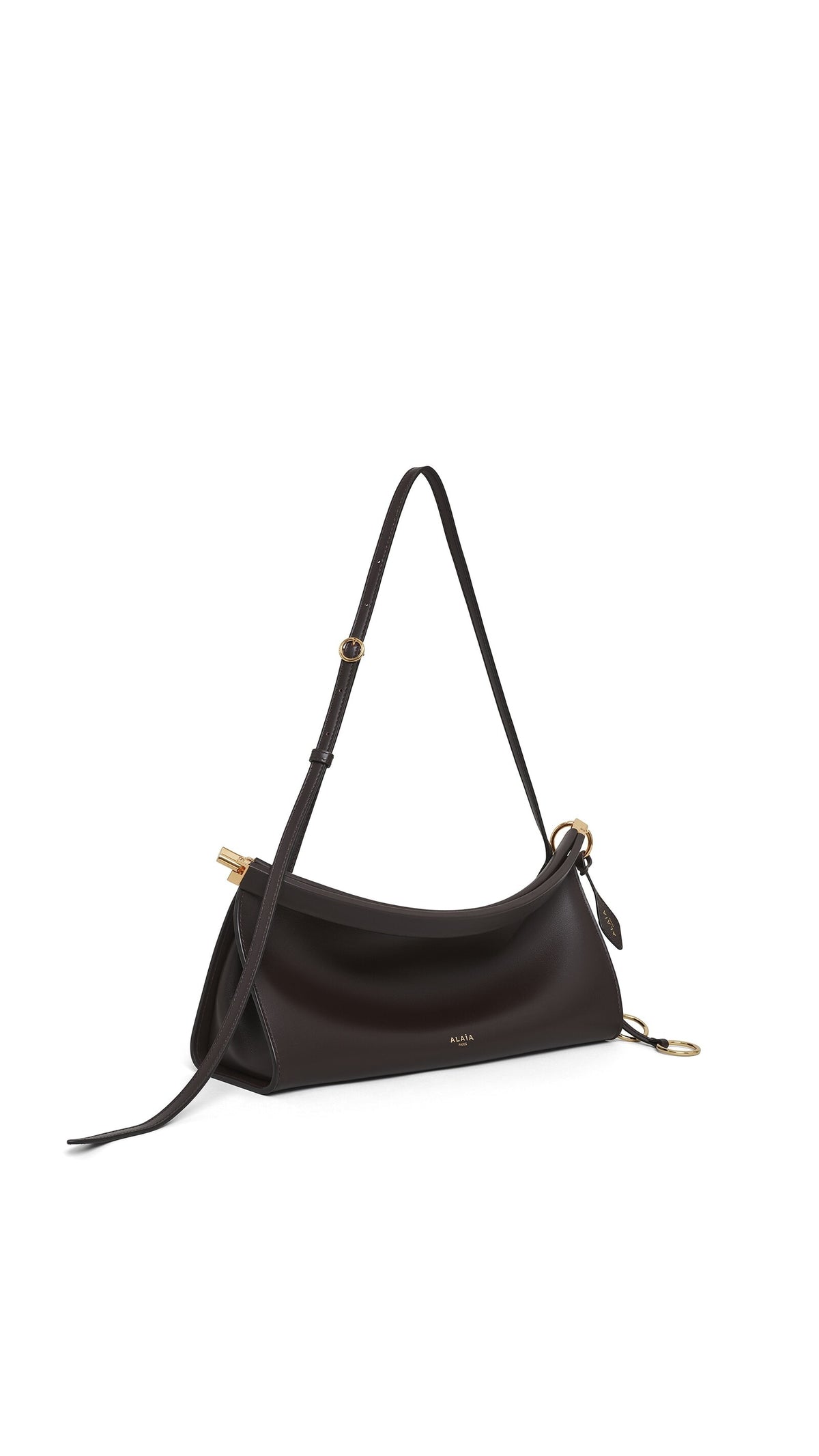 Alaïa Le Click East West Medium Bag In Calfskin