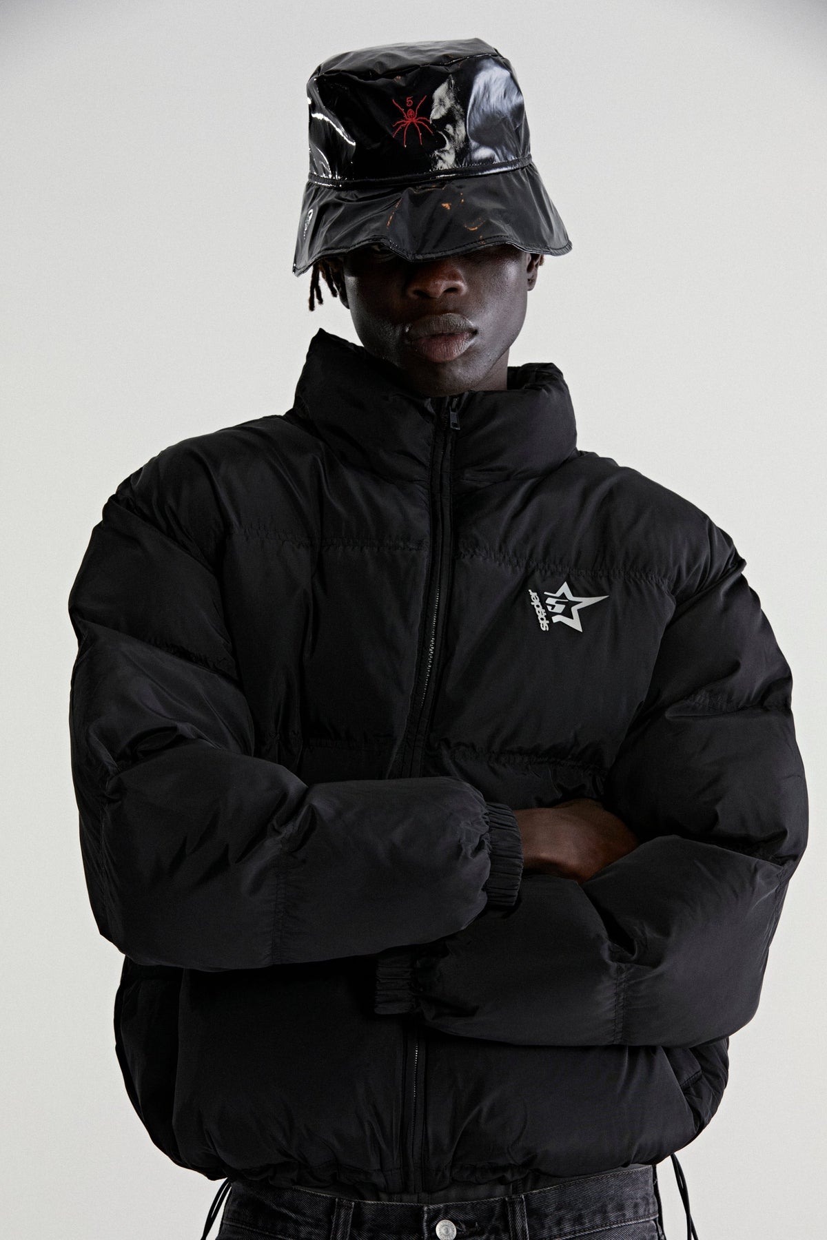 Sp5der 5star Puffer Jacket