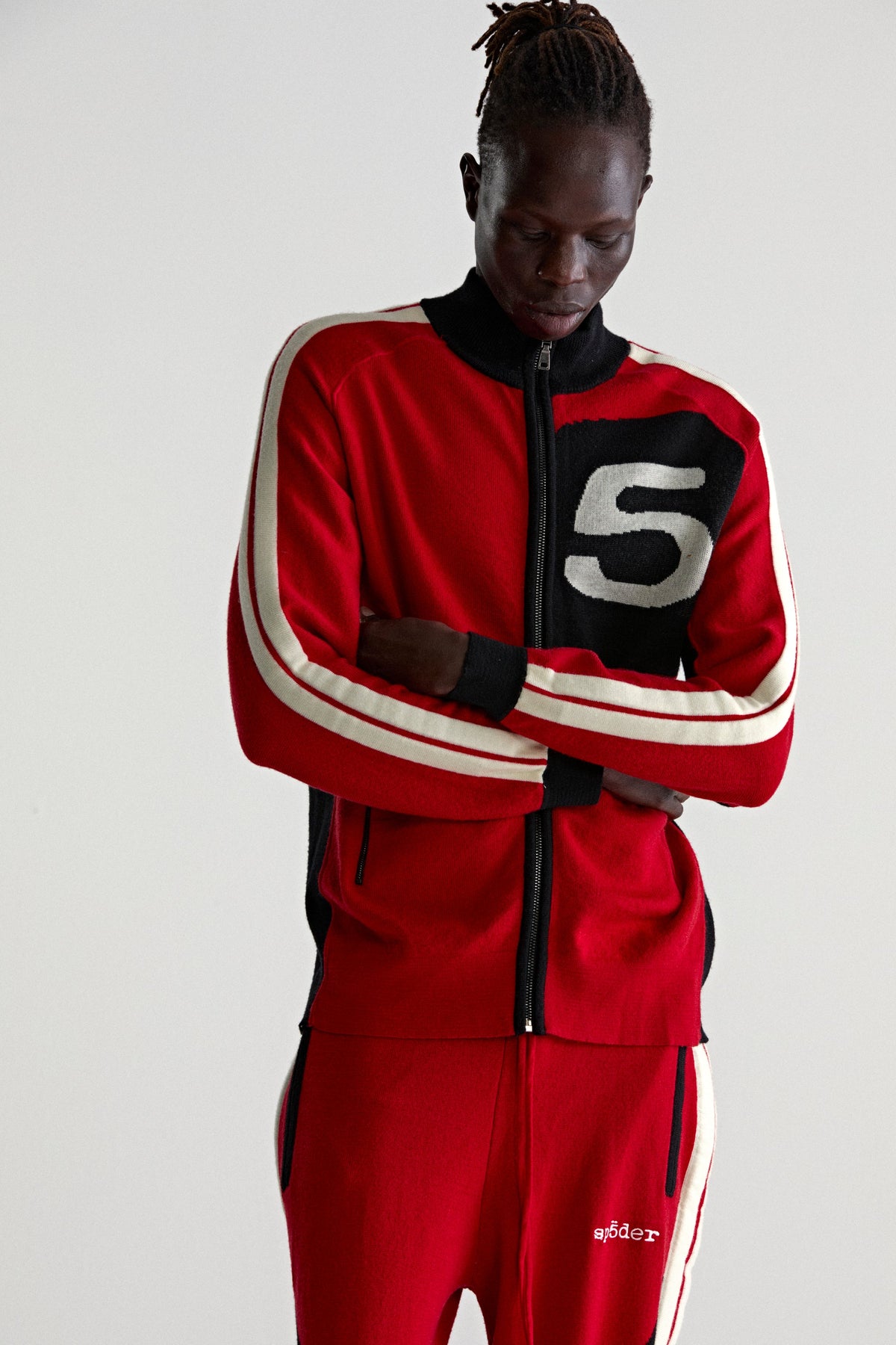 Sp5der KNIT 5 Track Jacket