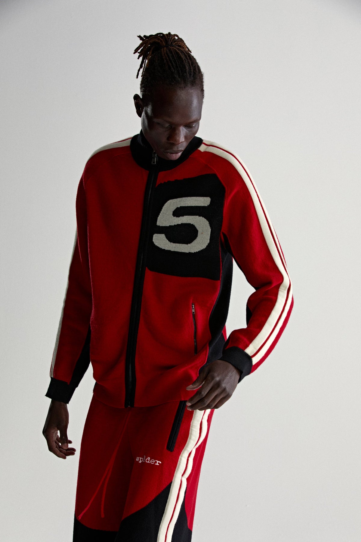 Sp5der KNIT 5 Track Jacket