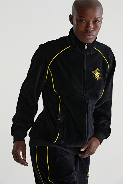 Sp5der Outline Velour Track Jacket
