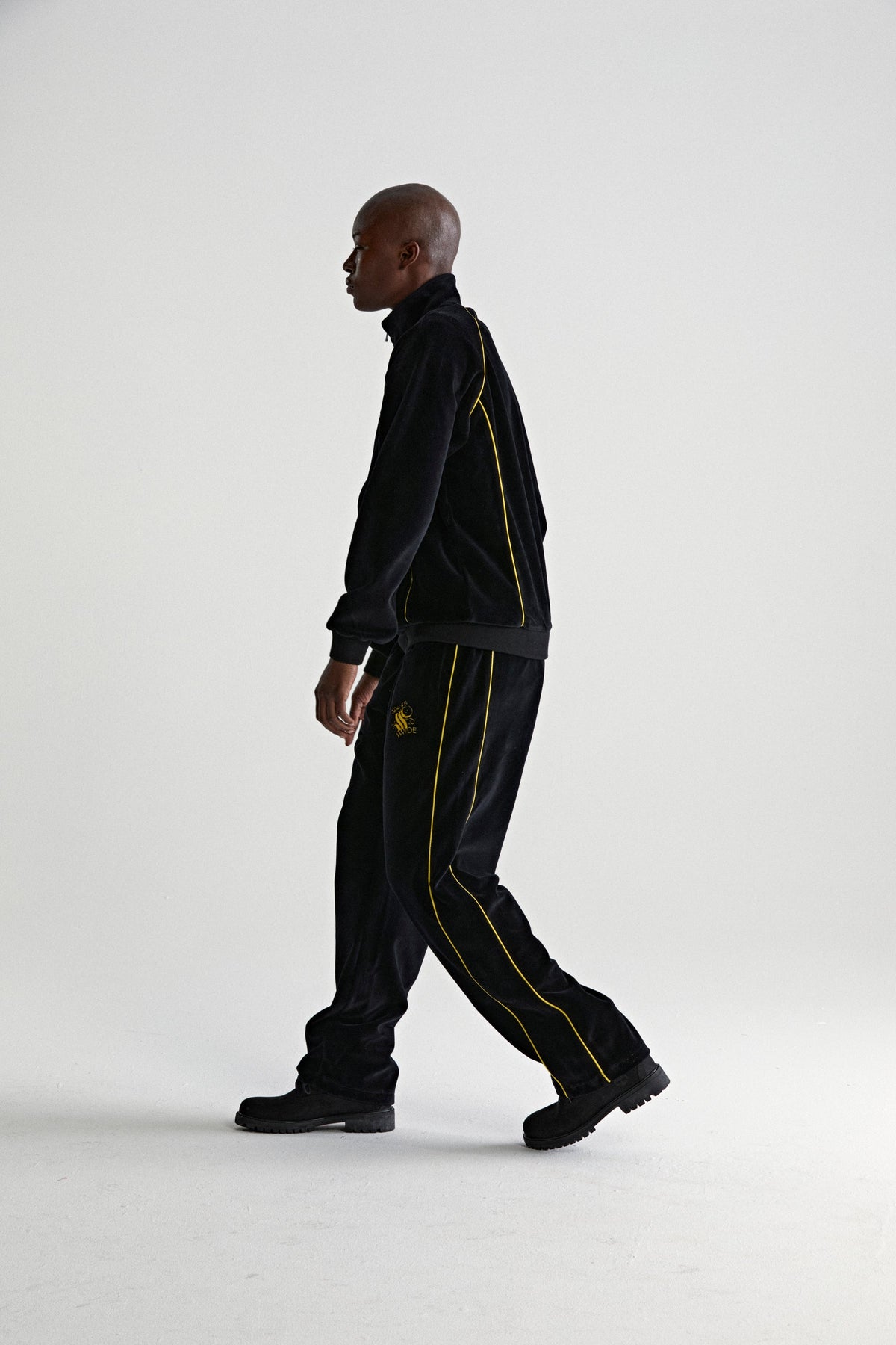 Sp5der Outline Velour Track Jacket