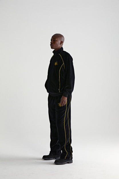 Sp5der Outline Velour Track Jacket