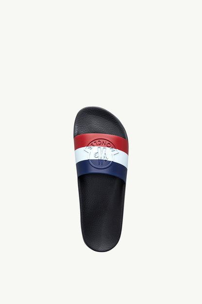 Moncler Basile Slides Black