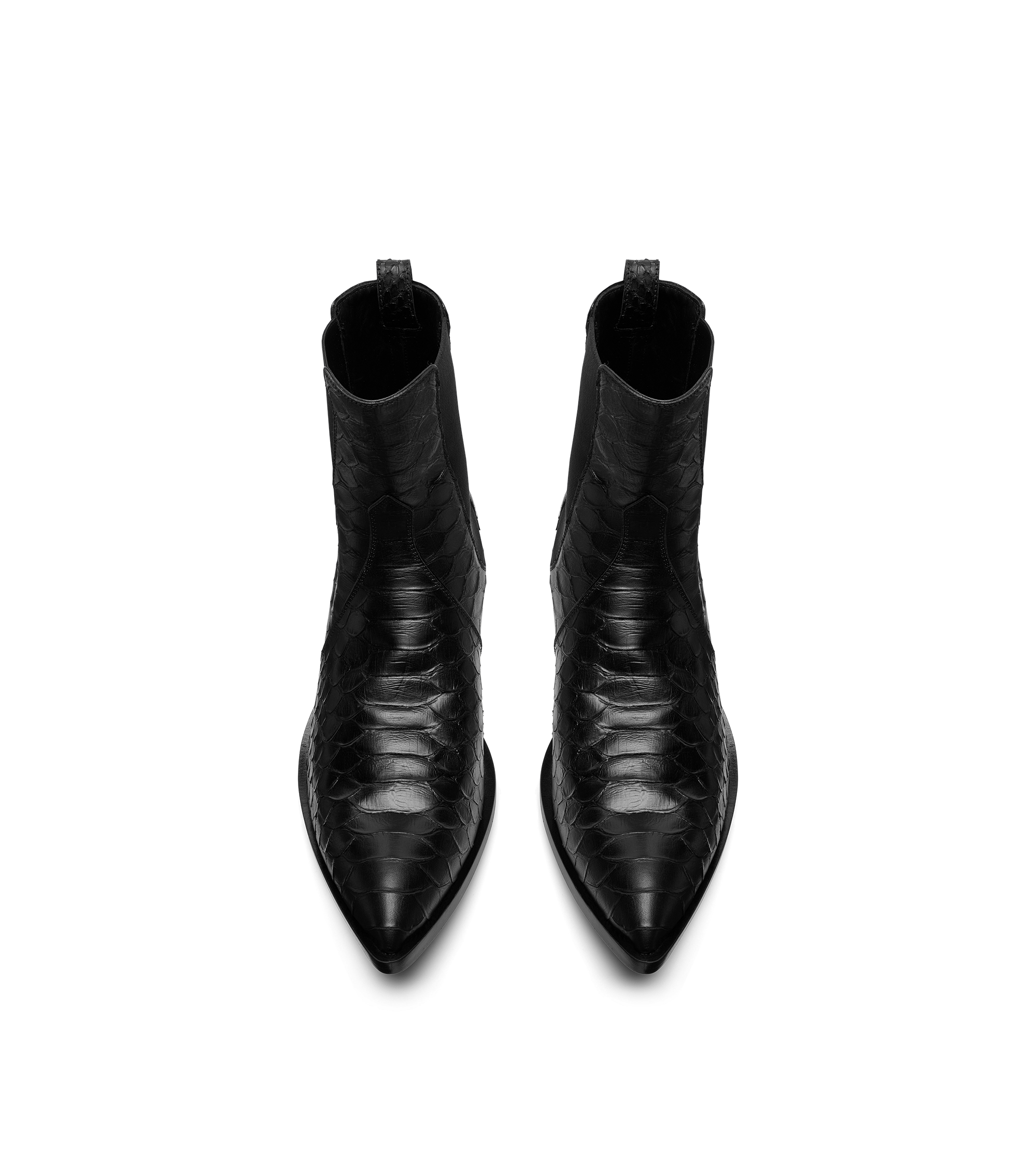 Tom Ford Matte Printed Python Chelsea Boot