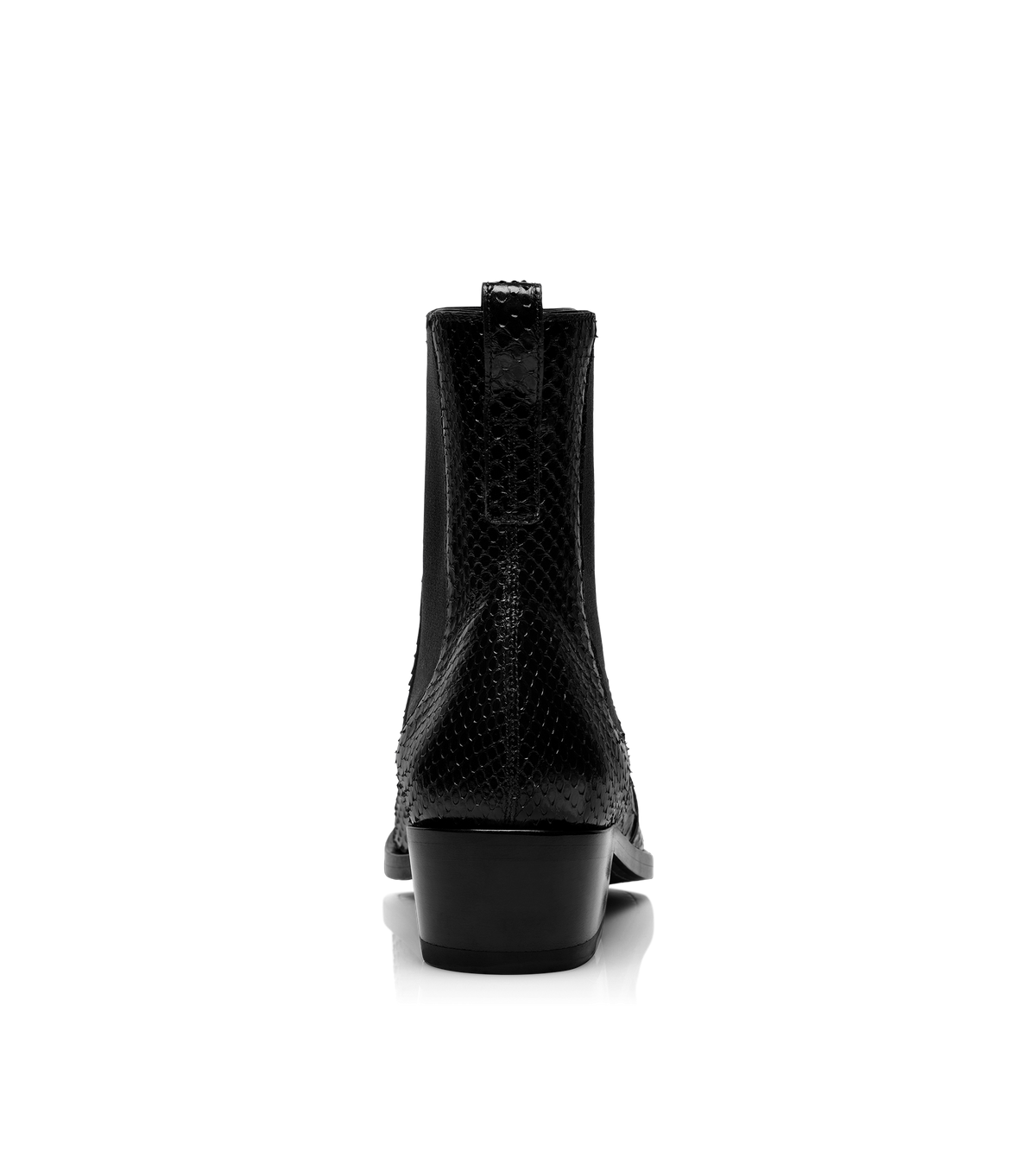 Tom Ford Matte Printed Python Chelsea Boot