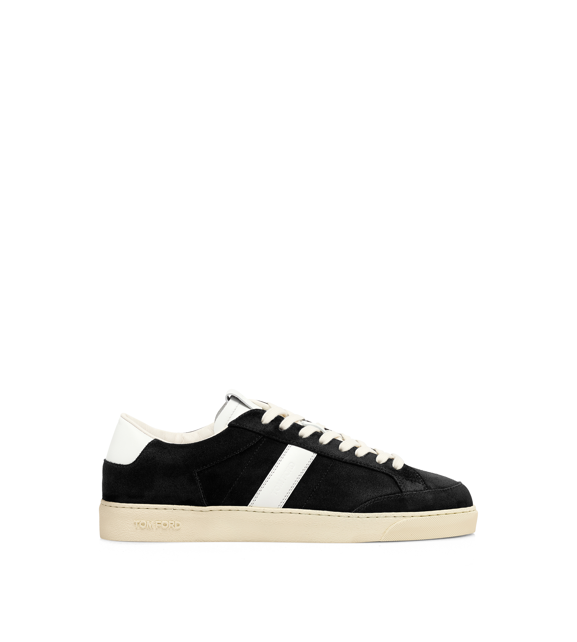 Tom Ford Grain Leather And Suede Blake Sneaker