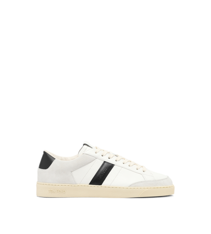 Tom Ford Grain Leather And Suede Blake Sneaker