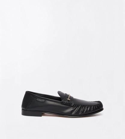 Tom Ford Supple Leather Double T Hardware Ripley Loafer