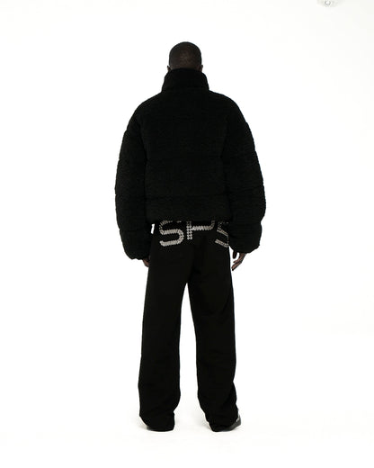 Sp5der Sherpa Puffer Jacket