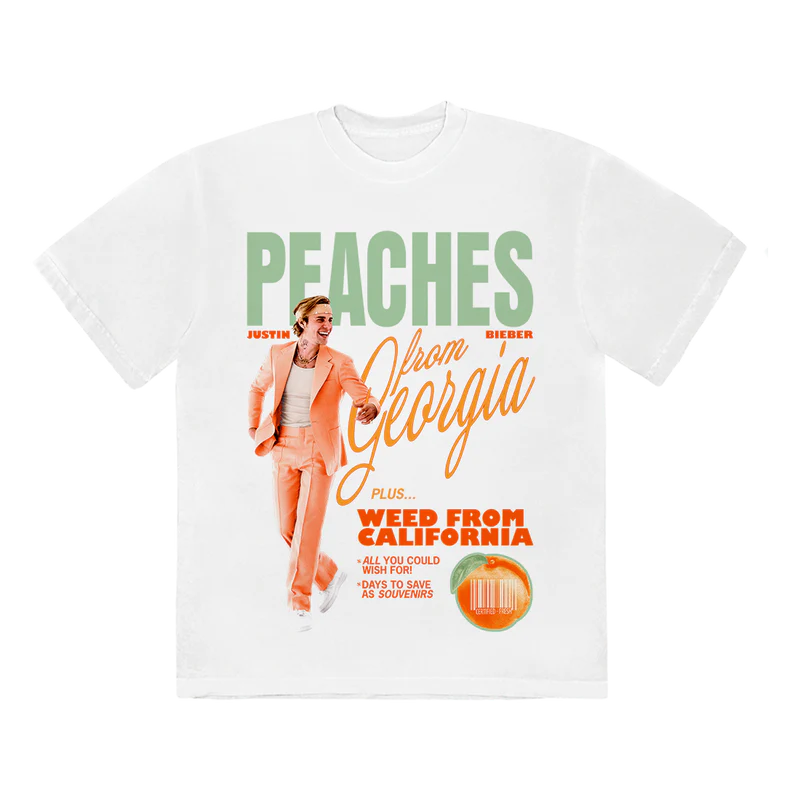 House of Drew Justin Bieber Peaches T-Shirt