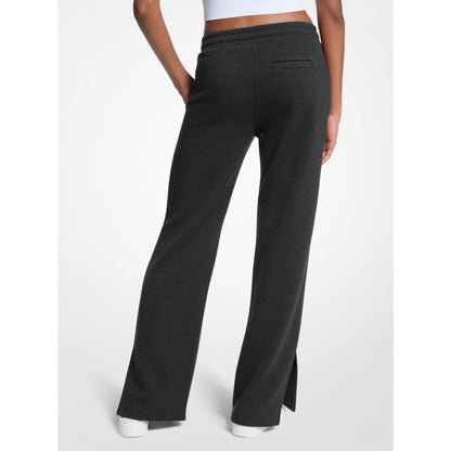 Michael Kors Logo Jacquard Knit Pants BLACK