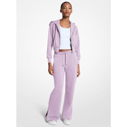 Michael Kors Logo Jacquard Knit Pants QUARTZ