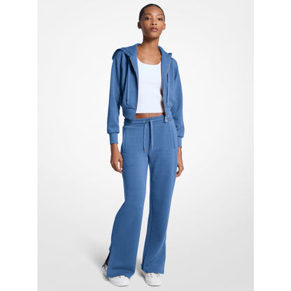 Michael Kors Logo Jacquard Knit Pants GALAXY BLUE