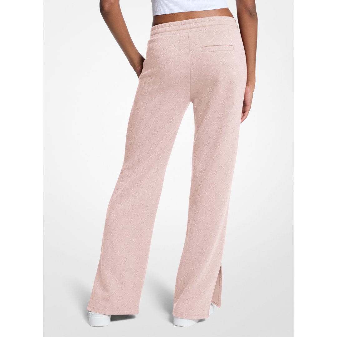 Michael Kors Logo Jacquard Knit Pants POWDER BLUSH
