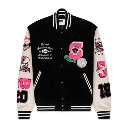 Sp5der Division 5 Varsity Jacket
