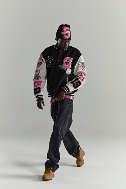 Sp5der Division 5 Varsity Jacket