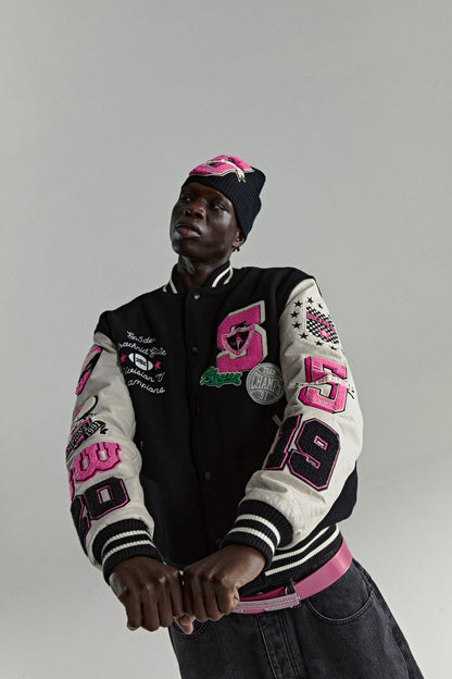 Sp5der Division 5 Varsity Jacket