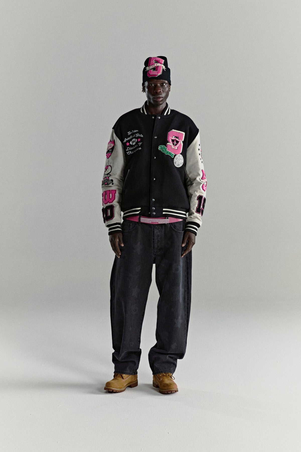 Sp5der Division 5 Varsity Jacket