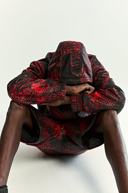 Sp5der V2 WEB Leather Jacket