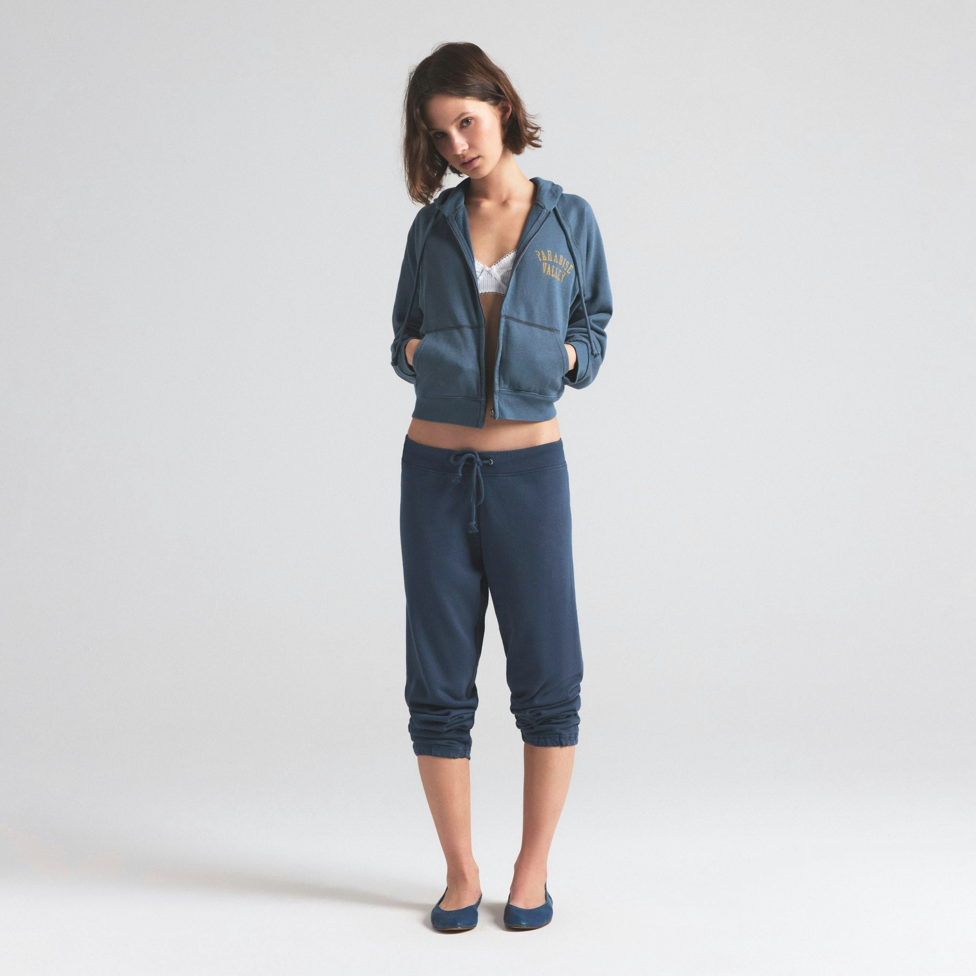 LIGHTWEIGHT FLEECE SHRUNKEN JOGGER