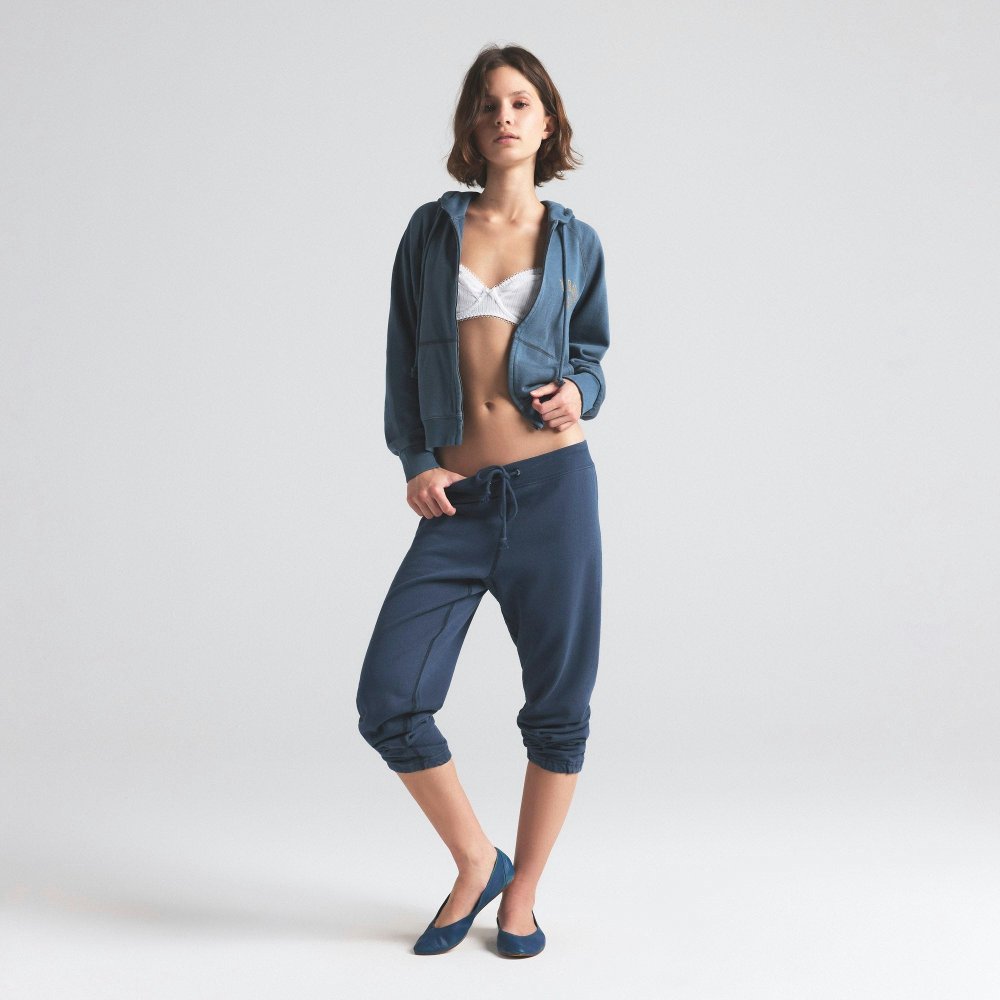LIGHTWEIGHT FLEECE SHRUNKEN JOGGER