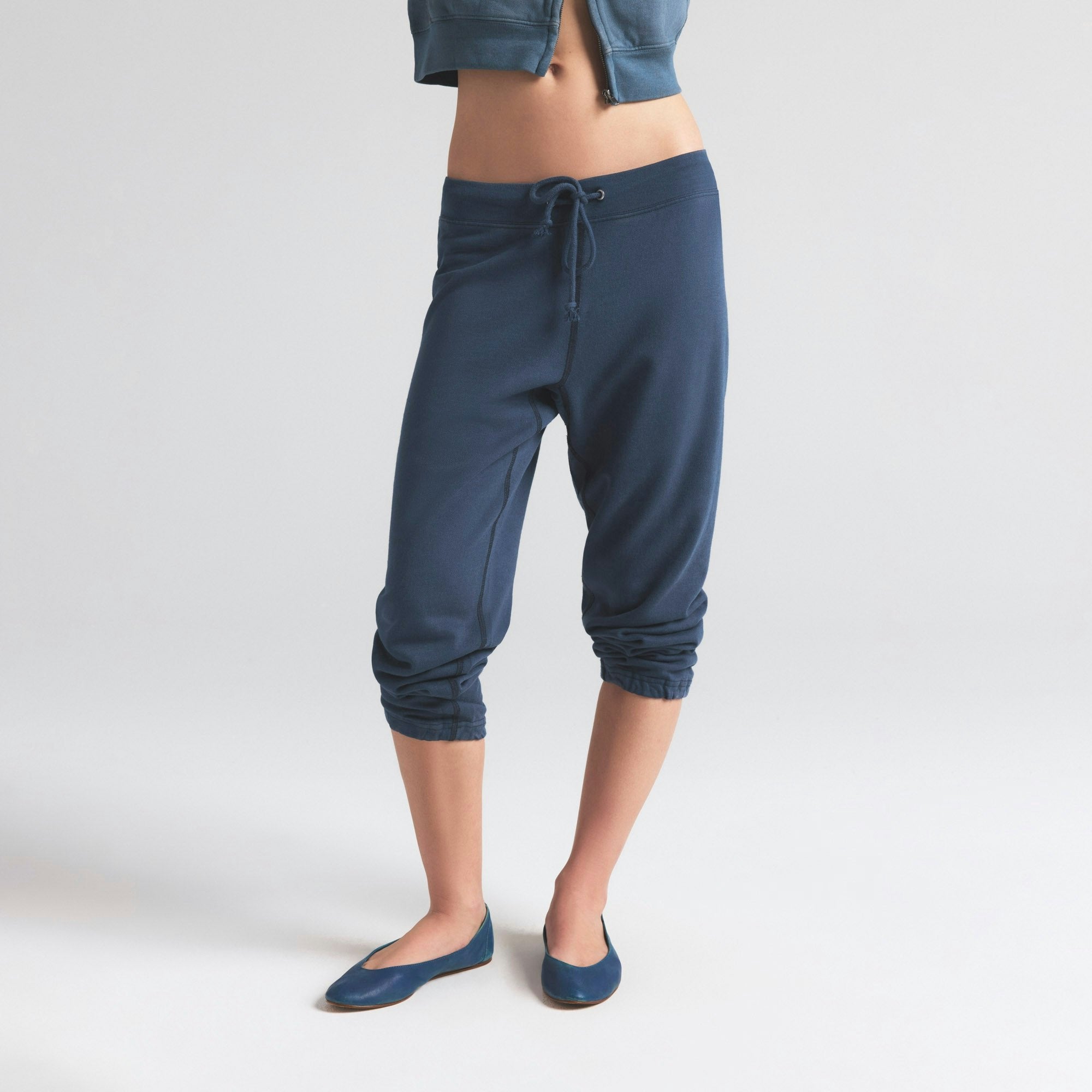 LIGHTWEIGHT FLEECE SHRUNKEN JOGGER