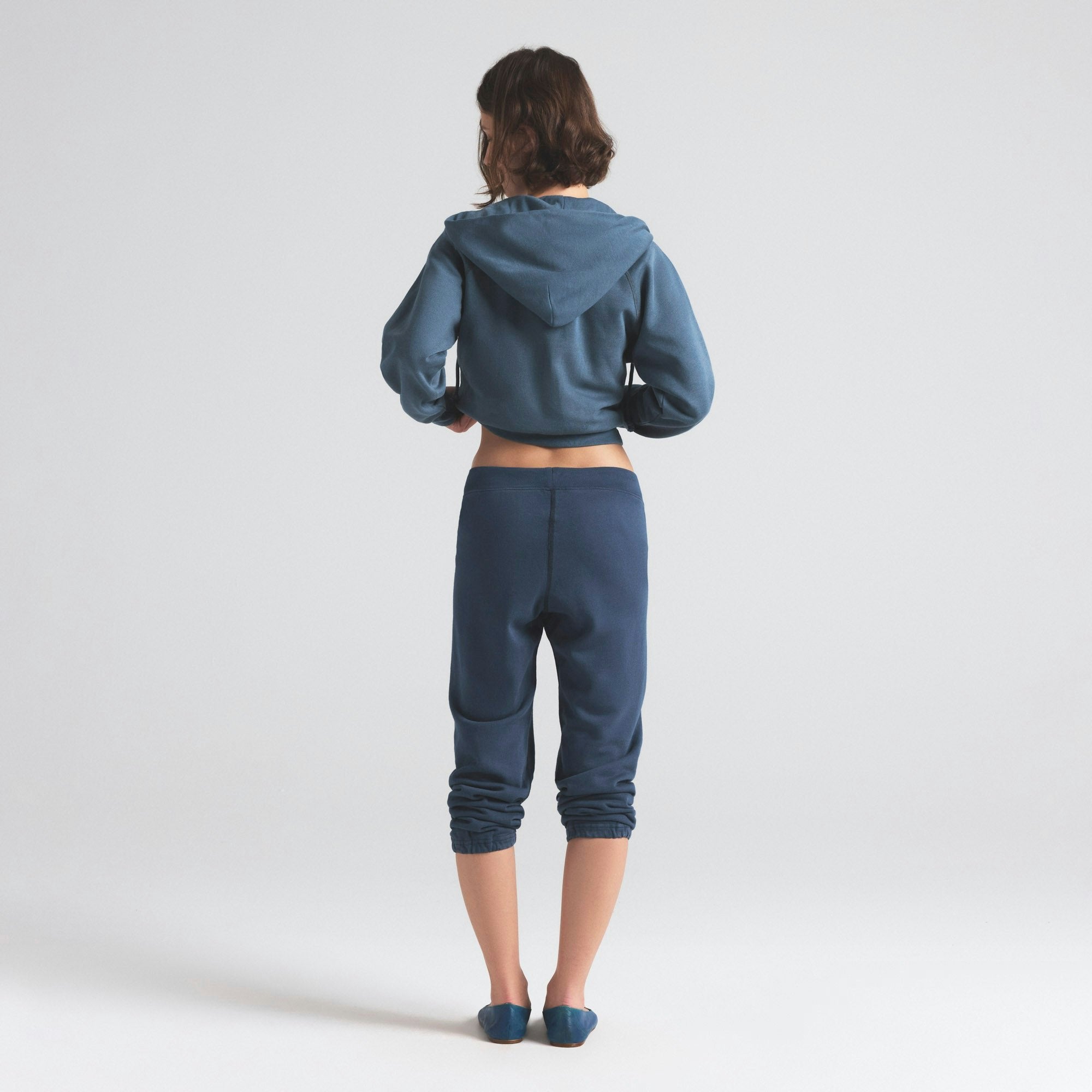 LIGHTWEIGHT FLEECE SHRUNKEN JOGGER