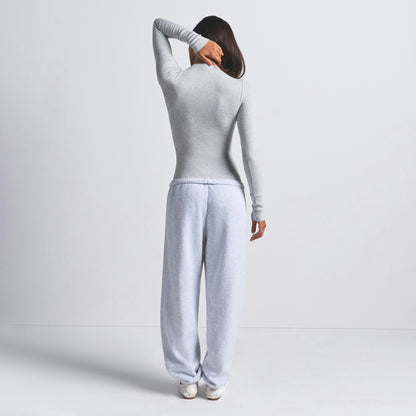 Skims Cotton Fleece Classic Jogger Light Heather Grey