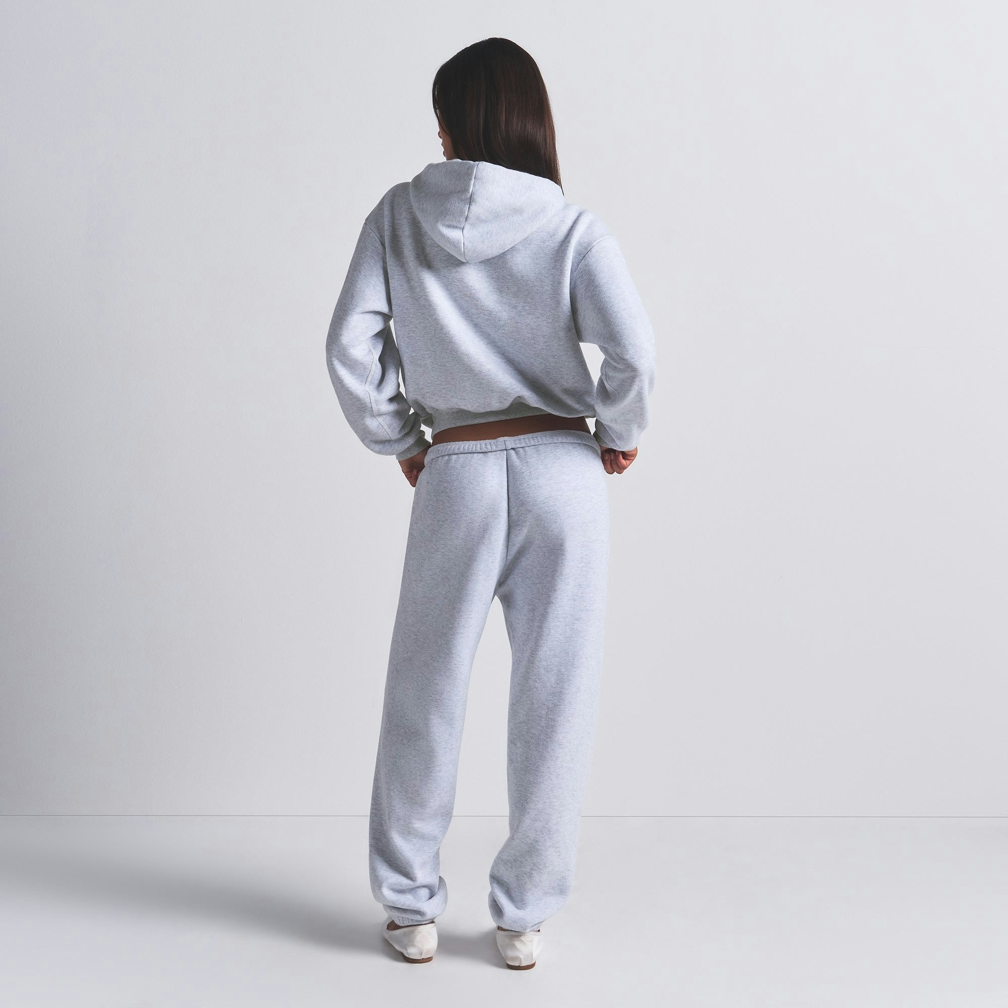 Skims Cotton Fleece Classic Jogger Light Heather Grey