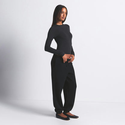 Skims Cotton Fleece Classic Jogger Onyx