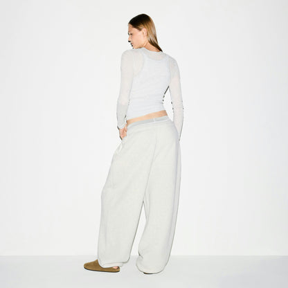 Skims Heavyweight Fleece Oversized Jogger Heather Grey