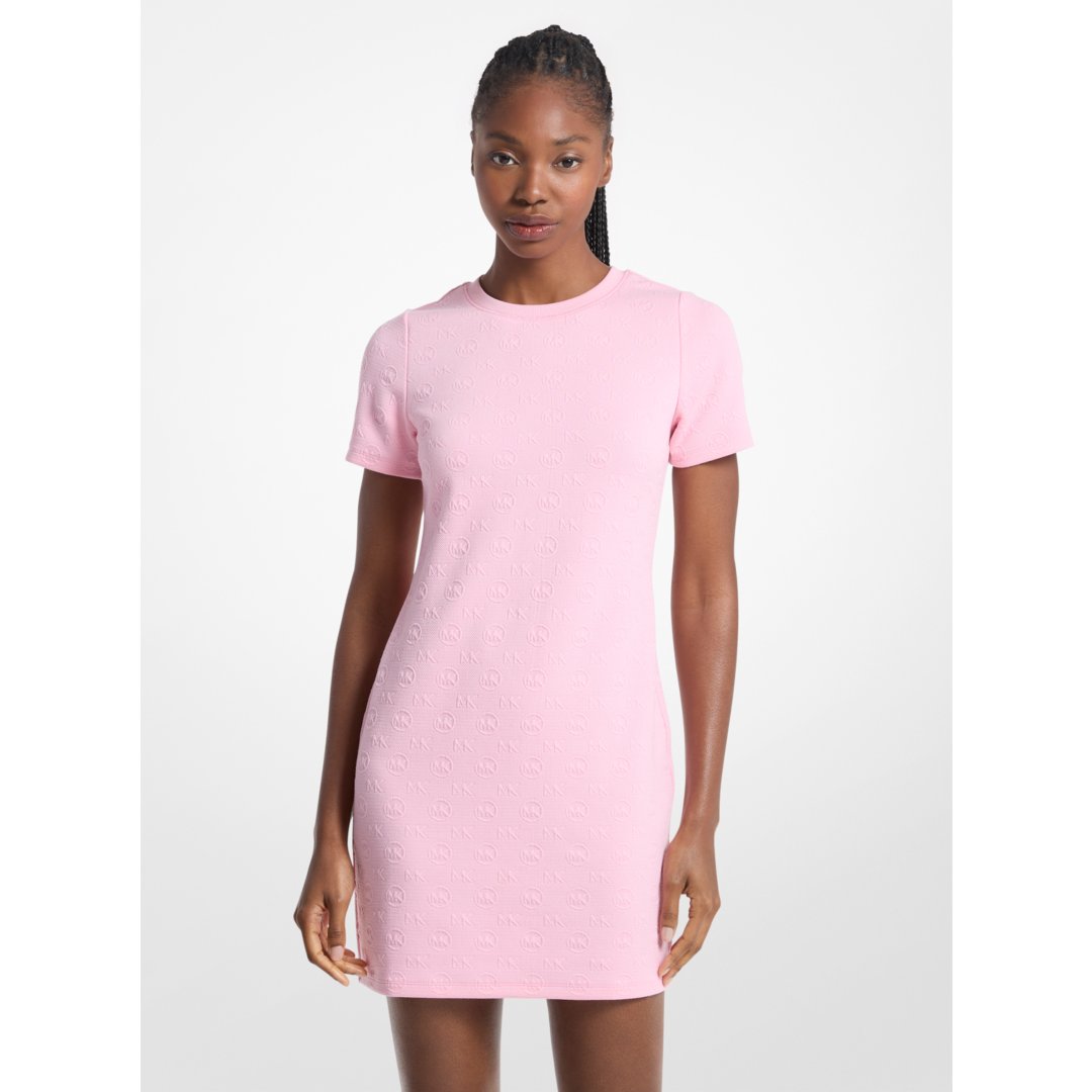 Michael Kors Logo Jacquard Dress CARNATION
