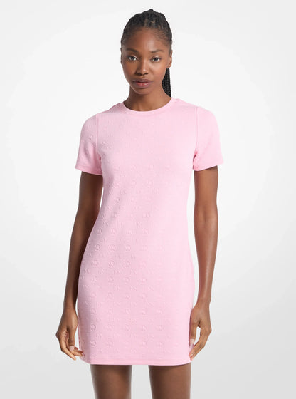 Michael Kors Logo Jacquard Dress CARNATION