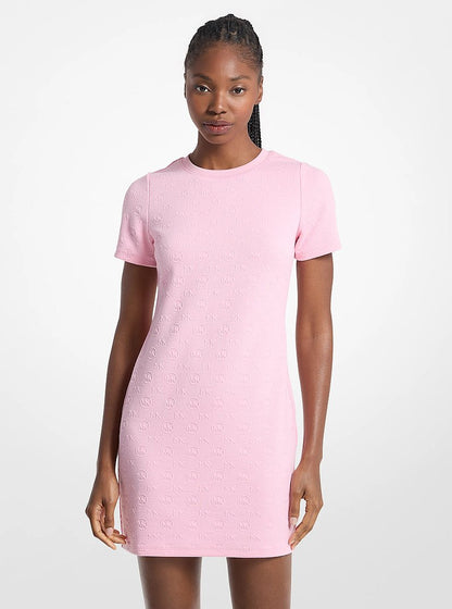 Michael Kors Logo Jacquard Dress CARNATION