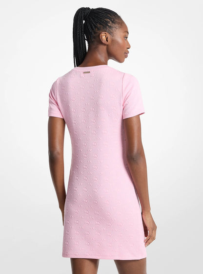 Michael Kors Logo Jacquard Dress CARNATION