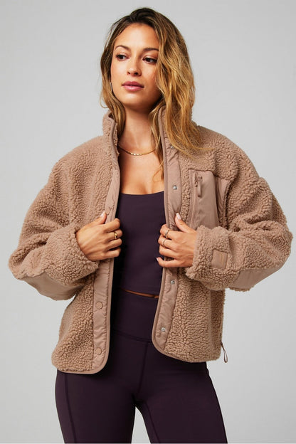 Fabletics Tahoe Teddy Jacket
