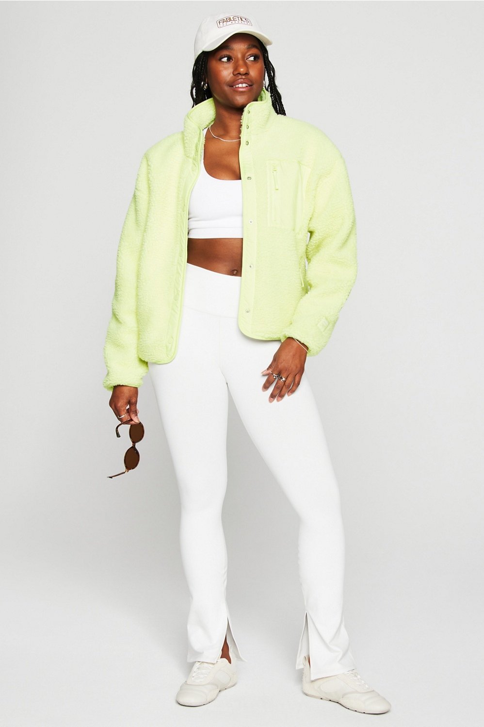 Fabletics Tahoe Teddy Jacket