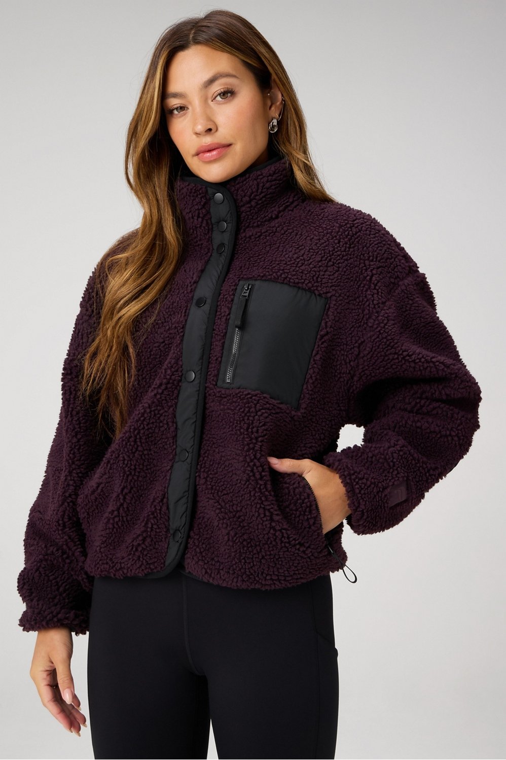 Fabletics Tahoe Teddy Jacket